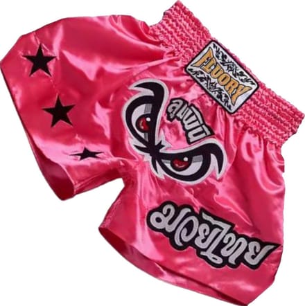 Fluory Muay Thai Kickboxing Short Bad Eyes Roze MTSF03 - M