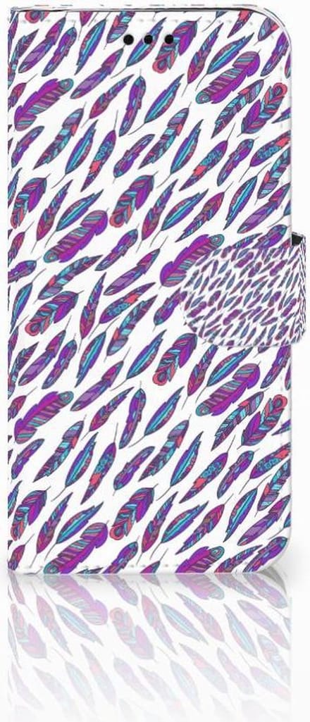 Samsung Galaxy J5 2017 Telefoon Hoesje Feathers Color