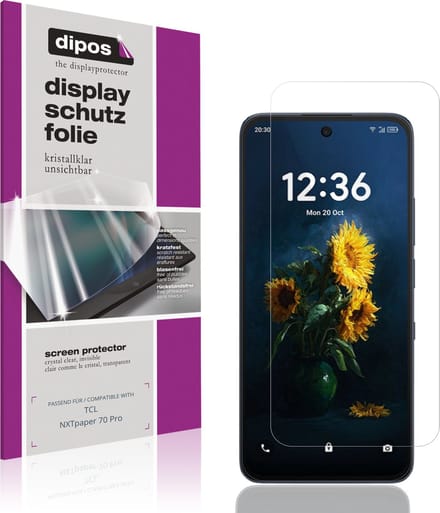 dipos – 4x Beschermfolie geschikt voor TCL NXTpaper 70 Pro | Krasbestendige & heldere Screenprotector Ultra-Thin
