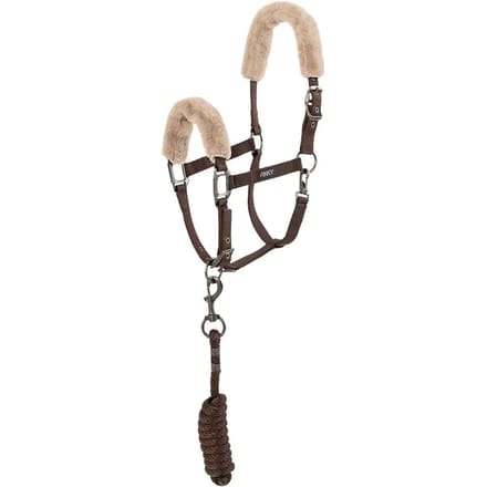 Halster en touw Check Velvet ATH25002 Deep Taupe - Full