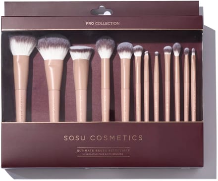 Sosu | Ultimate Brush Collection Gift Set - 12 delig - Vegan