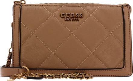 GUESS Schoudertas Abey Multi Compartment Xbody Beige