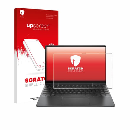 upscreen - Screenprotector voor HP Envy x360 Convertible 15,6" - Folie Beschermfolie transparant