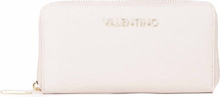 VALENTINO Portemonnee Stereo Re Zip Around Wallet Ecru Beige