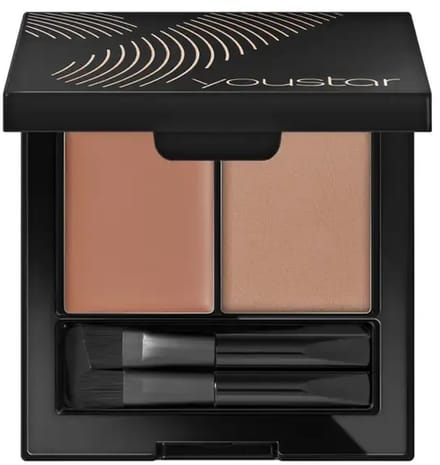 Youstar | Eyebrow Kit Powder & Wax - Hazelnut - Vegan