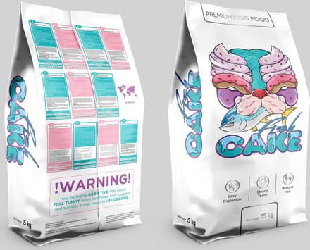 CAKE DOG FOOD®(FISH)- 15 KG