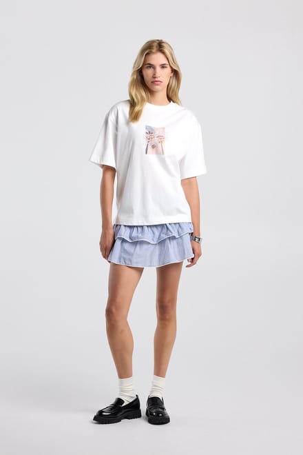 America Today Elva Off White Maat: XS | Tops Outlet | Dames | Wit