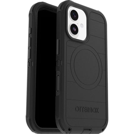 Otterbox Defender Pro Geschikt voor iPhone 17 hoesje - magnetisch Camera Control Backcover - Zwart