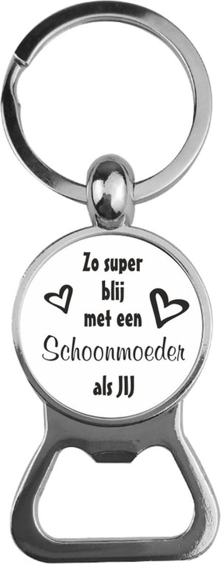 Bieropener Glas - Wat Bof Ik Met Een Schoonmoeder Als Jij
