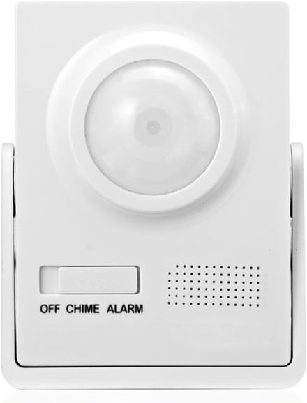Inductie Deurbel - Draadloze Sensor - Welkom Melding - Instelbaar Volume - 32 Melodieën - Wit