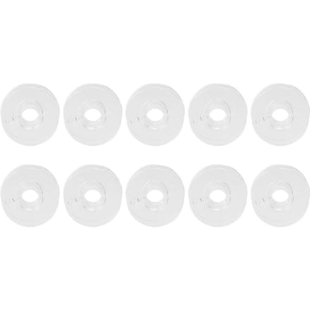 10 Stuks Universele Multifunctionele Plastic Naaimachine Lege Spoelen Naaimachine white