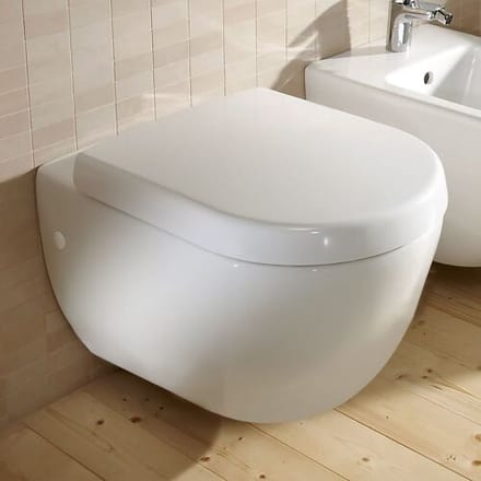 Villeroy & Boch Subway wall-mounted flush lavatory 660310 01, -R1, -R2