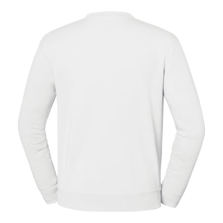 Fruit of the Loom Heren Iconic Premium Ingelegd Sweatshirt (Wit)