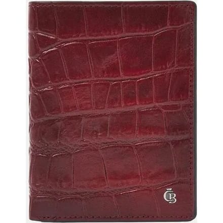 Castelijn en Beerens billfold croco rood