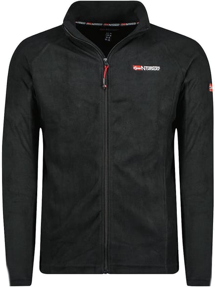 Fleece Vest Met Rits Heren Zwart Geographical Norway Tug - 4XL