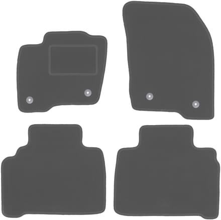 Grafiet automatten voor: Ford Edge MK2 SUV (2014-)