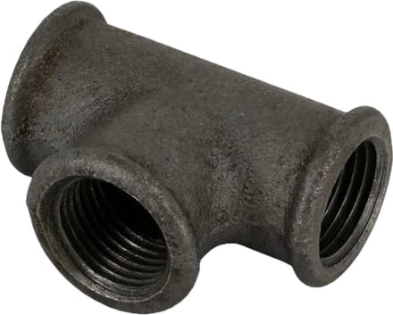 BONFIX malleable T-stuk 1/2″ binnen 1st