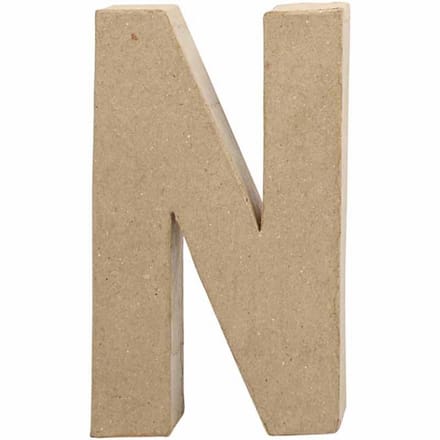 Creativ Company Letter Papier Mache - N