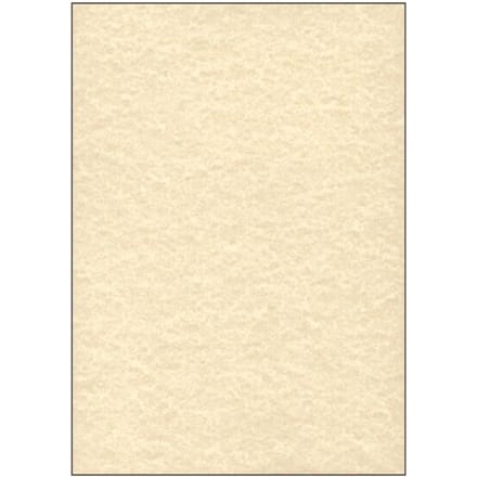 Sigel structuurpapier Perga champagne, fijn karton, DIN A4, 200 g/m², 50 vel, FSC Mix Credit, champagne