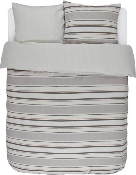 Essenza Linna Dekbedovertrek - Eenpersoons - 140x200/220 cm - Beige