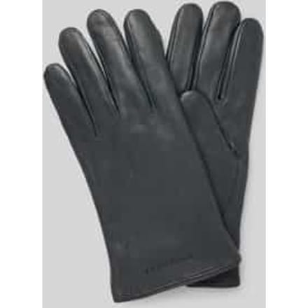 Handschoenen met labeldetail