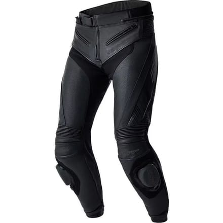 Korte leren motorbroek RST Tractech Evo D3O