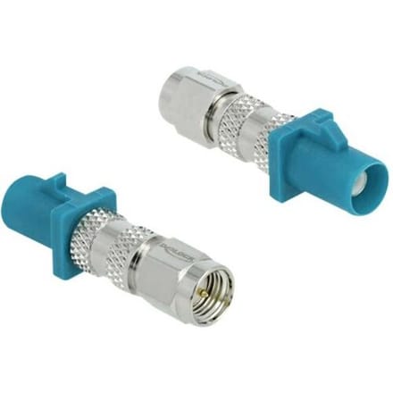 Delock 89861 Adapter Aansluitingen: Z-stekker, SMA-stekker 1 stuk(s)