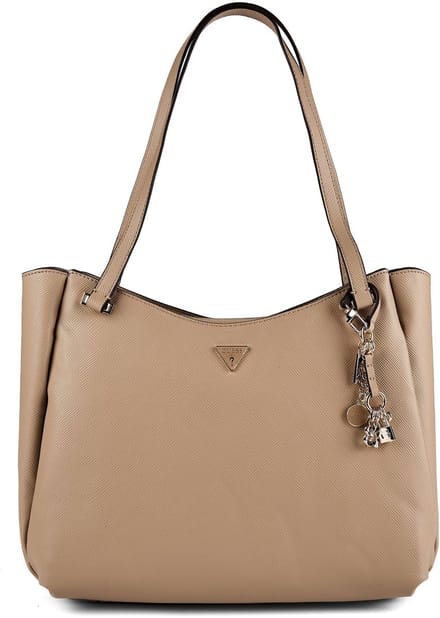GUESS schoudertas Gilda Tote Beige Taupe