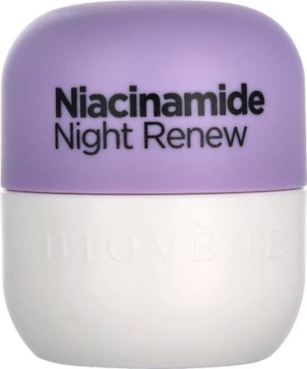 Biovene, Niacinamide Nacht Vernieuwing, Anti-Aging, Crème, Voor Gezicht, 50 ml