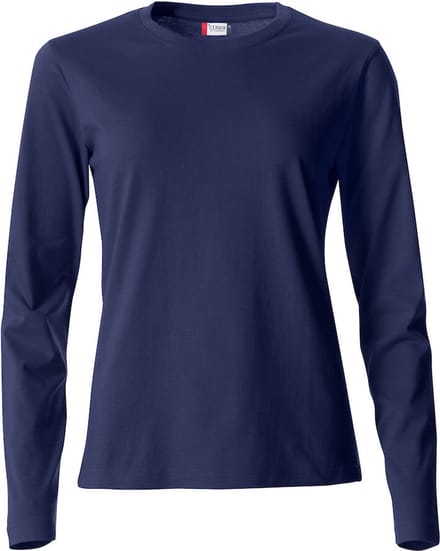 Clique Basic-T L/S Women 029034 - Dark Navy - L