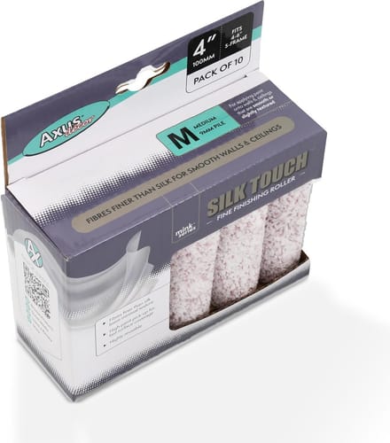 Silk Touch Medium Pile Mini Roller 4"/100mm