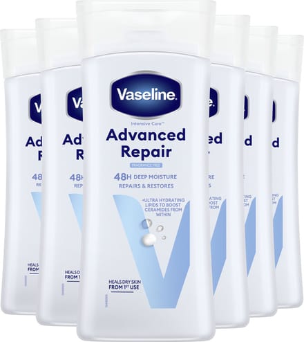 Vaseline - Intensive Care Bodylotion - Advanced Repair - 6 x 200 ml