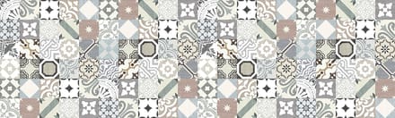 Zelfklevende spatwandsticker - CARDO TILES - 60x200cm