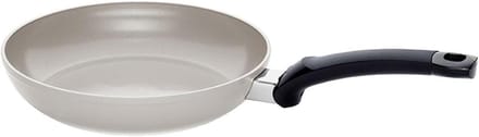 Keramische Braadpan - Antiaanbakpan - Gezond Bakken - PFAS/PTFE Vrij - 24 cm - Warm Grijs