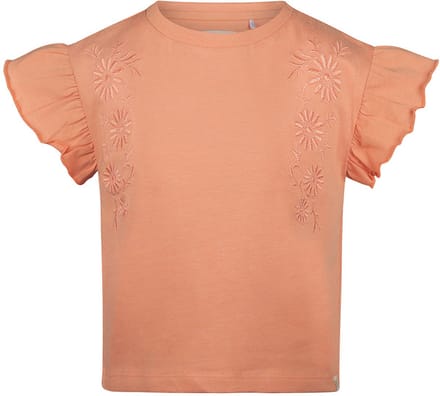 Koko Noko Meisjes Loose Fit T-shirt - Blushed terra