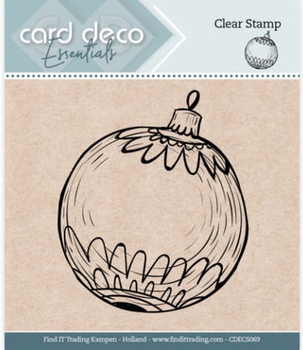 Card Deco Essentials - Clear Stamps - CDECS 069 Christmas Ball