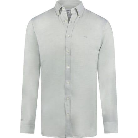 McGregor Stretch Pique Shirt Light Olive Größe: M | Casual hemden Outlet | Herren | Grün