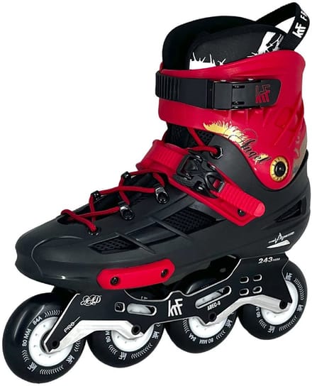 Krf Angel 4x80 Inline Skates Zwart EU 45 Man,Vrouw