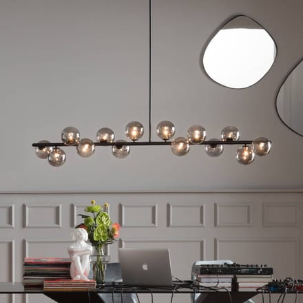 Hanglamp Scala Balls 150cm zwart Kare Design