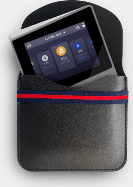 Ellipal Titan Mini Leather Case - Zwart