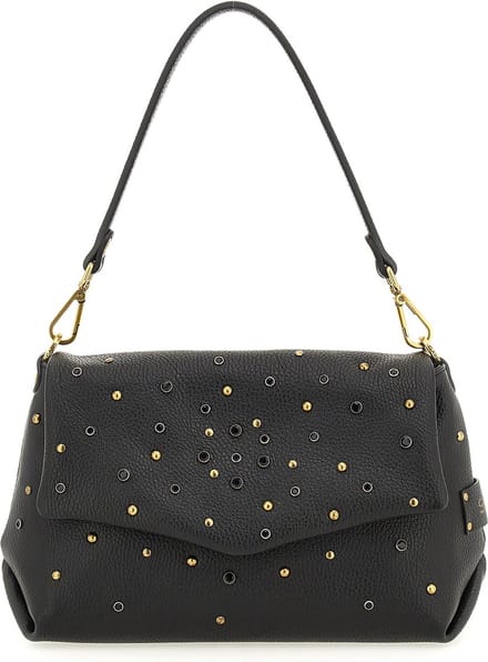 Gabs Nihan Schoudertas Leder 28 cm - Dames - black