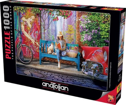 Puzzel 1000 stukjes: Rustig Ochtend Lezen - 66x48 cm