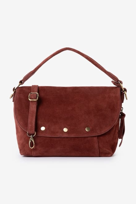 Sissy-Boy - Donkerrode crossbody tas
