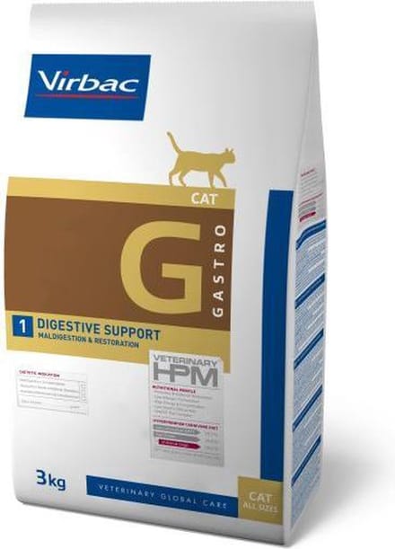Virbac HPM Veterinary Diet Cat -  Digestive Support 1.5 kg