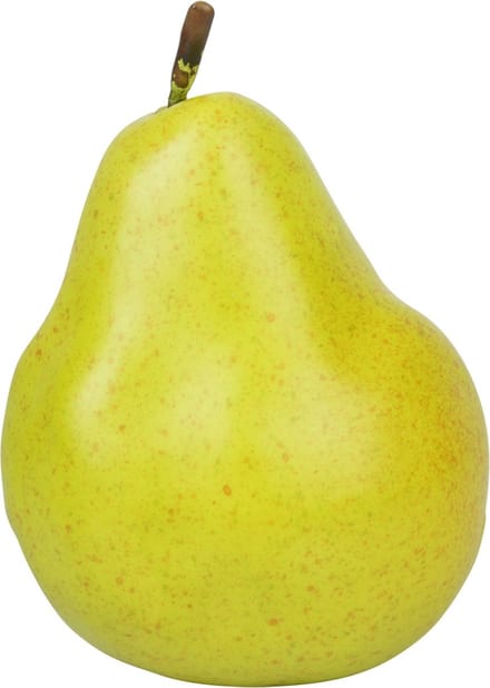 Esschert Design kunstfruit decofruit - peer/peren - ongeveer 11 cm - groen