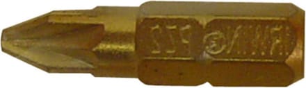 Irwin Schroefbit Titanium PZ2 - 25 mm - 10 Stuks