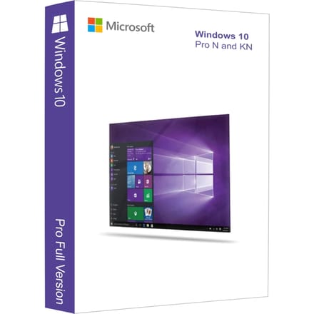 Microsoft Windows 10 Pro N & KN