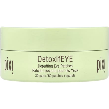 Pixi Beauty, Skintreats, DetoxifEye, Patchs décongestionnants pour les yeux, 30 paires + cuillères beige