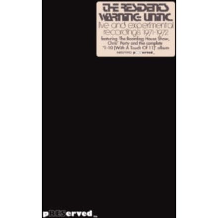 Warning: Uninc (Title Tbc) 1971-1972 Live And Unincorporated - Residents