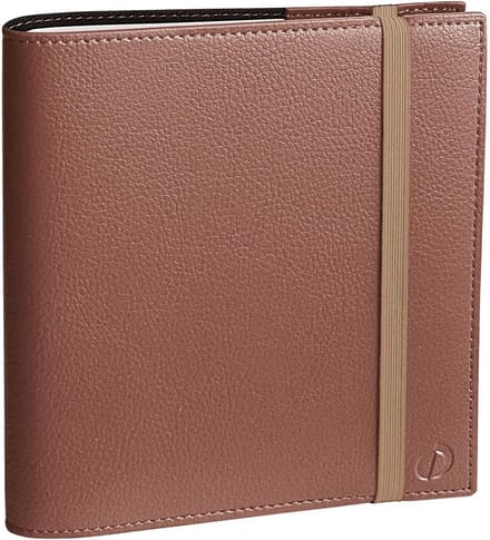 Weekplanner 16x16 cm Koper | Overzicht op Twee Pagina's met Spiraalbinding